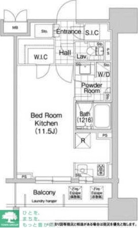 エルスタンザ恵比寿の物件間取画像